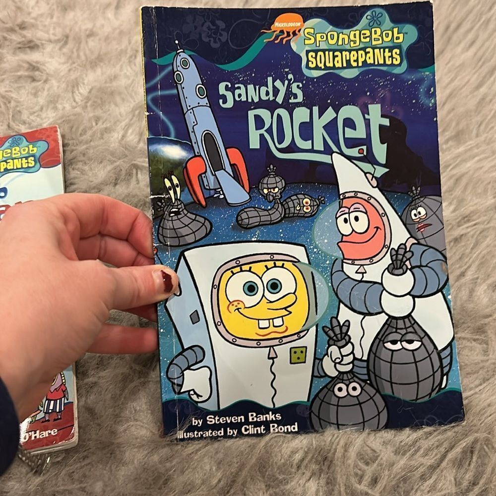 Nickelodeon vintage sponge bob SquarePants set‎ of 3 books - Picture 4 of 7